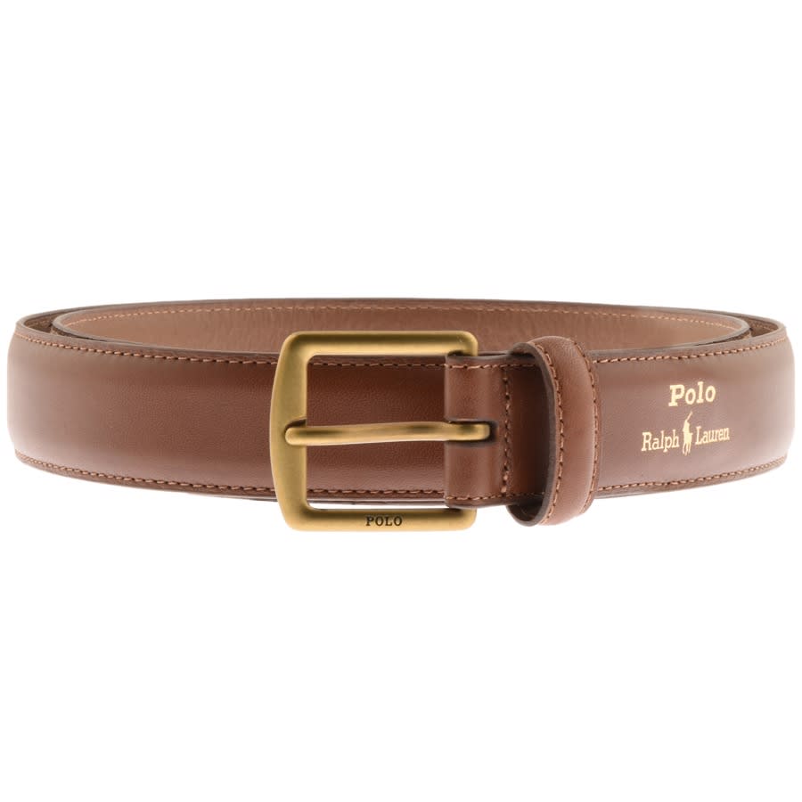 Alternative Image for ProductRalph Lauren Leather Belt Brown1